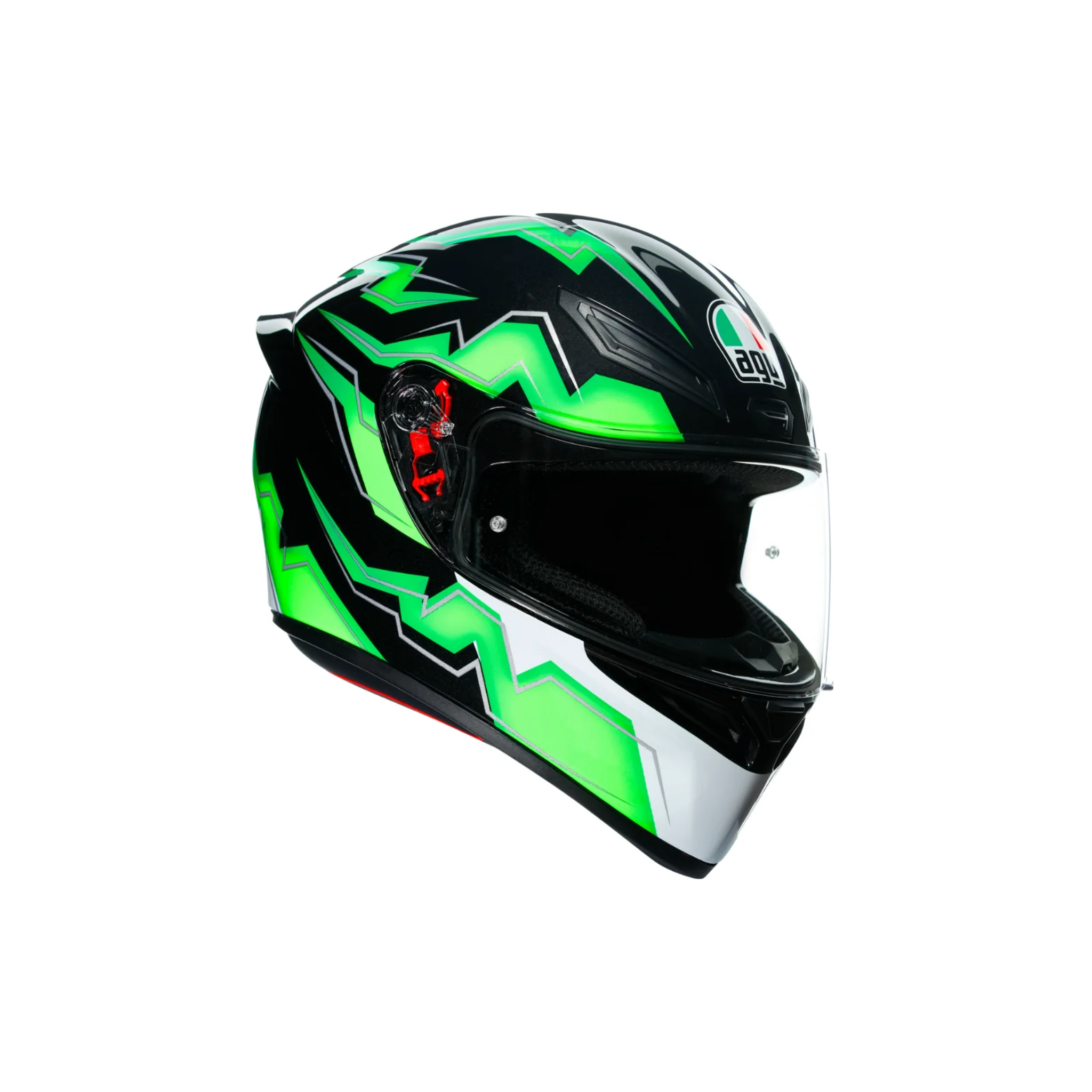Casco integral AGV K1 Multi Kripton verde