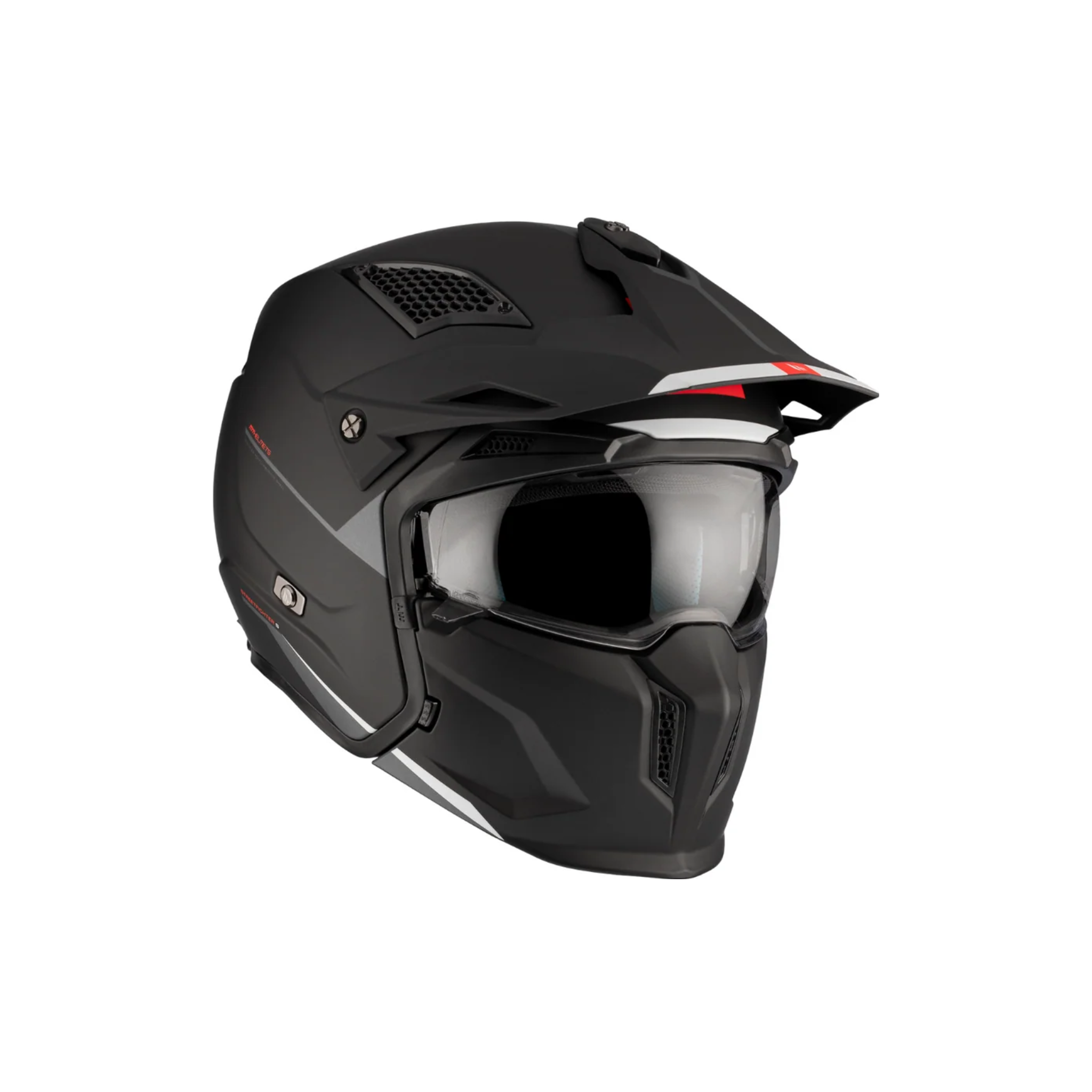casco modular mt helmets Atom 2 Sv Destiny C2 Matte Touring Motorcycle Helmet  SECURTEX MOTOR S.L (t/a MaximoMoto) MT Atom 2 SV Matt