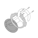 Kit para adaptar bolso de tanque Kappa BF11K