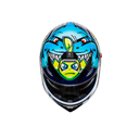 Casco integral AGV K3 sv Top Rossi Misano 2015