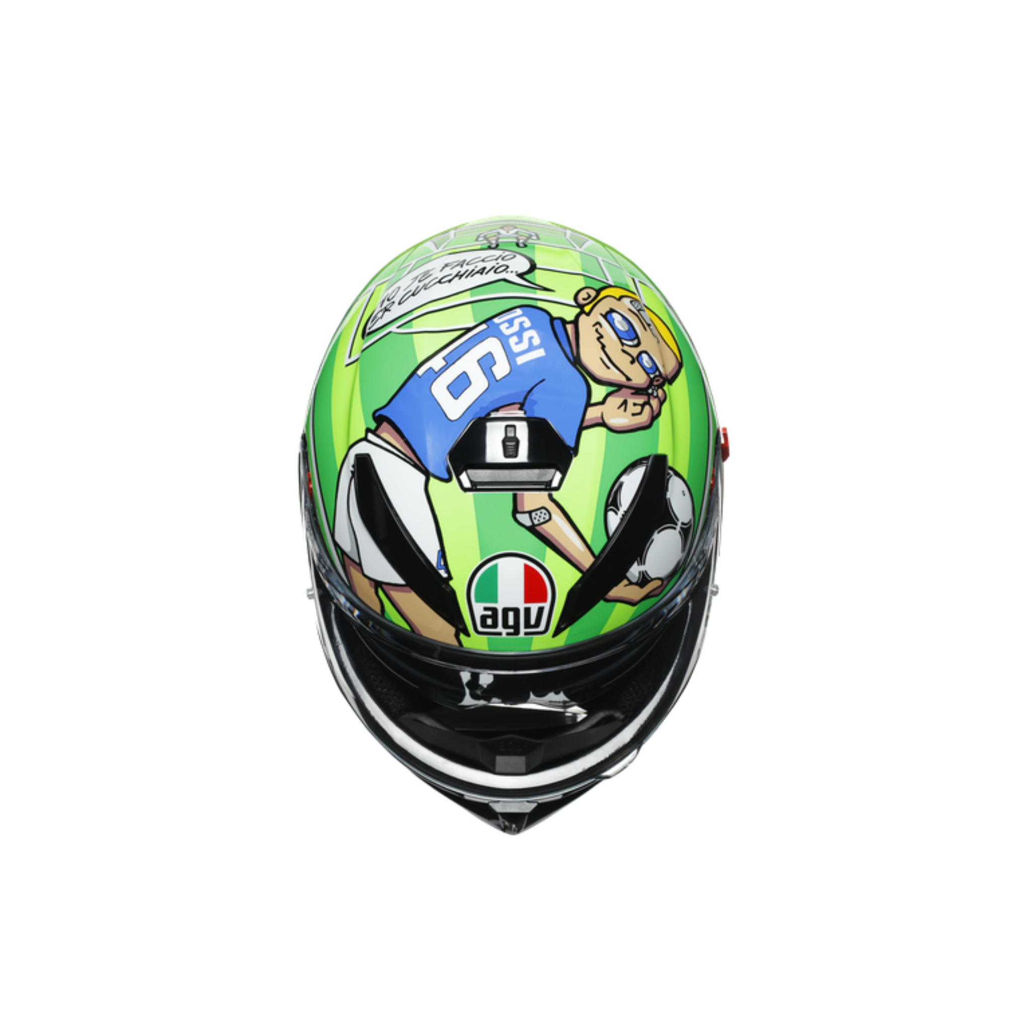 Casco AGV K3 sv Top Rossi Mugello 2017