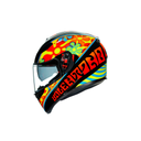 Casco integral AGV K3 sv Top Rossi Valencia 2003