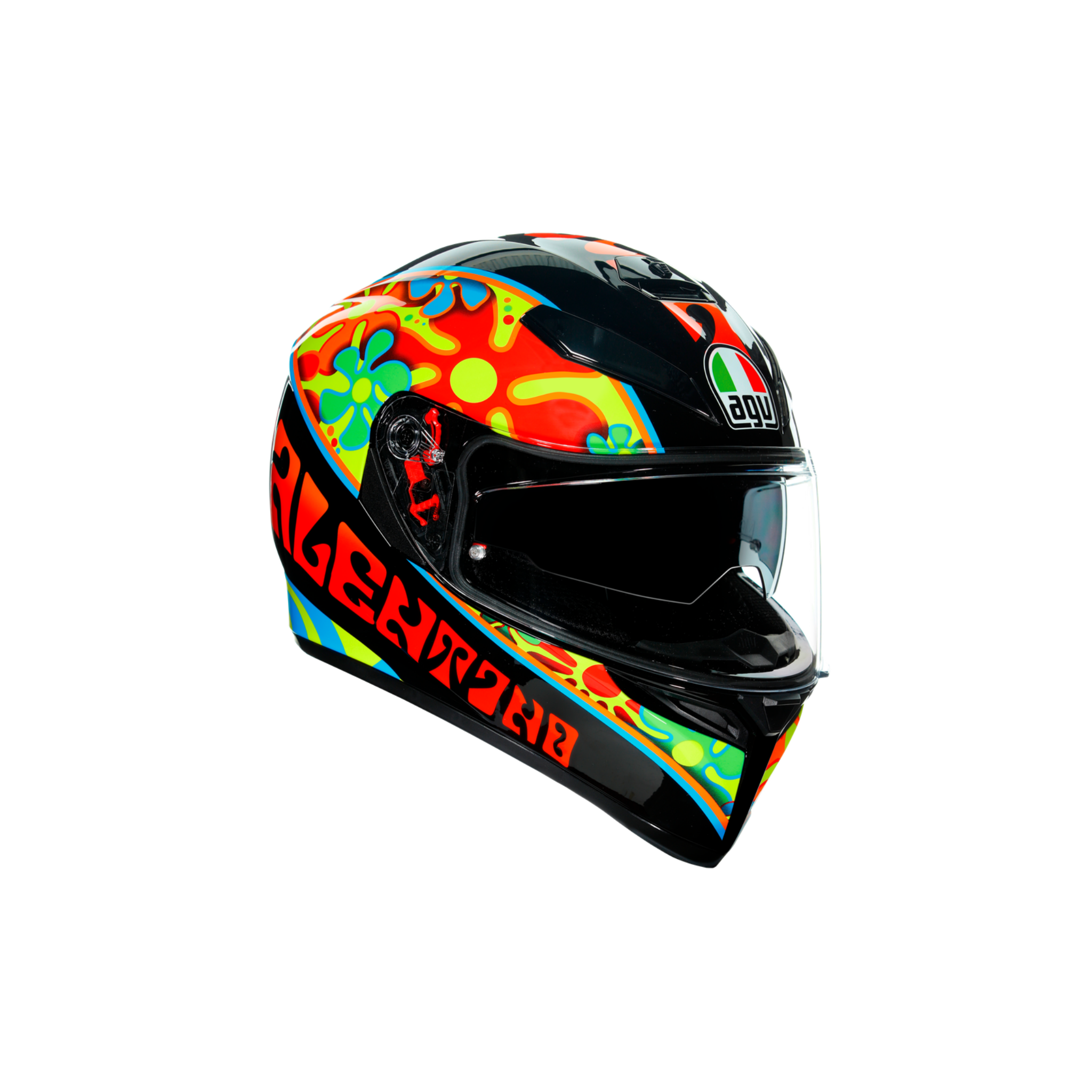 Casco integral AGV K3 sv Top Rossi Valencia 2003 Naranja - AGV Casco integral AGV K3 sv Top Rossi Valencia 2003 Naranja - AGV