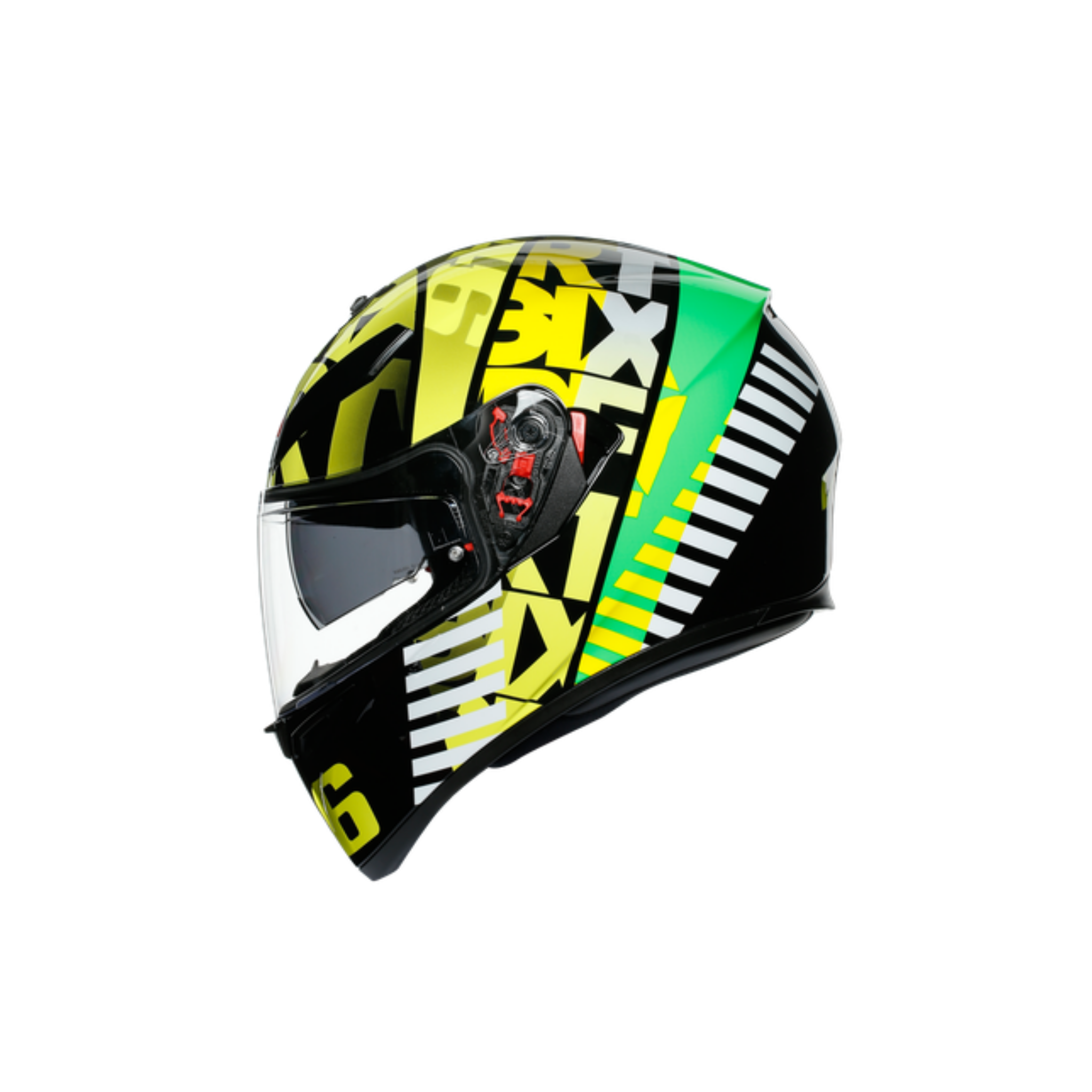 Casco integral AGV K3 sv Top Tribe 46 Amarillo - AGV | URURACER Casco integral AGV K3 sv Top Tribe 46 Amarillo - AGV | URURACER